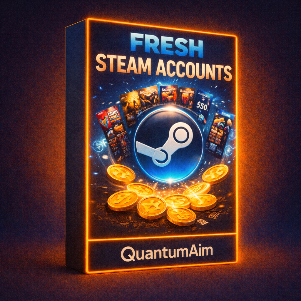 Fresh Steam Accounts